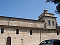 The exterior of the church