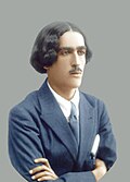 Mustafa Wahbi Tal, late 1920s, colorized