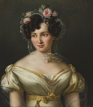 Кн. Анна Николаевна Голицына, дочь; портрет работы Софи Шерадам, 1821-1830 гг.