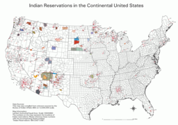 List of Indian reservations in the United States