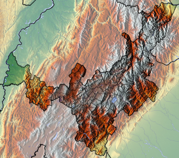 Colombian emeralds is located in Boyacá Department