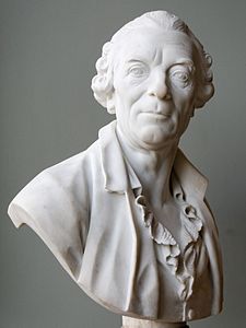 Buffon (1773), marbre, Paris, musée du Louvre.