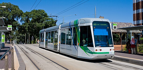 C-class Melbourne tram, by Diliff