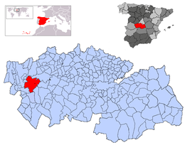 Calera y Chozas – Mappa