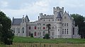 Château d'Abbadia chapelle, bibliothèque, vestibule, escalier, salle à manger, salon, coupole, élévation, toiture, décor intérieur