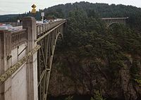 2. Looking south, you can see Canoe pass (foreground) and Deception pass