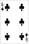 6 of clubs