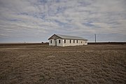 Abandoned church in Estacado (Crosby/Lubbock County)