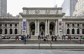 New York Public Library Main Branch, New York City, NY, 1911