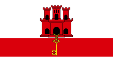 Drapeau de Gibraltar