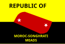 Drapeau de Morac-Songhrati-Meads(1877-1969)