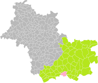 Gièvres dans l'arrondissement de Romorantin-Lanthenay en 2016.