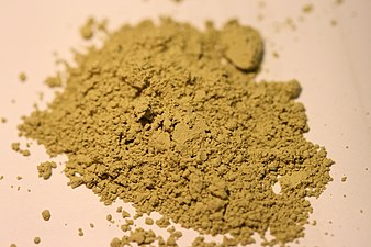 Green earth pigment