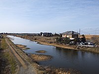 八間川（新八間川橋より上流方）