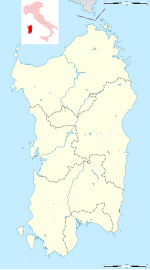 努拉喜在Sardinia的位置