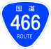 National Route 466 shield