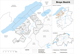 Broye – Mappa