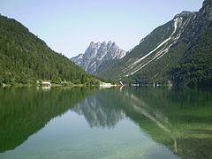 Le lac et les Cinque Punte.