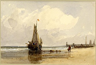 Yarmouth Beach (undated), British Museum