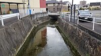 孫田川（西追分町・東横山町境）