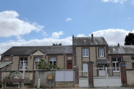 The town hall and school in Mittainvilliers-Vérigny