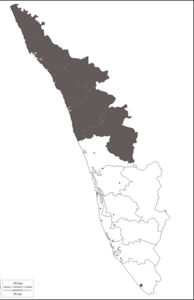 Malabar en Kerala