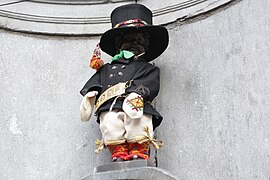 Manneken-Pis pour la Lettonie.