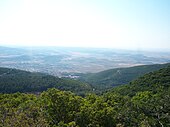 View of Masyaf from the mountain, summer of 2009