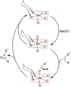 Mechanism of the Jacobsen catalytic enantioselective epoxidation