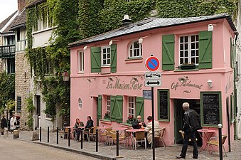 La Maison Rose de la danseuse française Germaine et du peintre catalan Ramon Pichot.