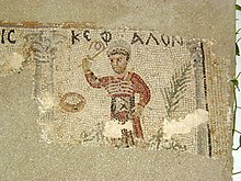 Kephalon, one of the four Greek charioteers