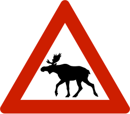 Norwegian road sign.