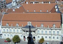 Panorama of the palace