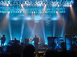 Primal Scream performing in Southampton in 2006