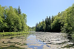 Lopuhkinan radonjärvi.