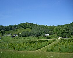 Farmland in Rush