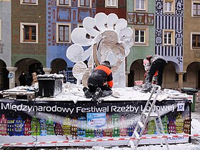 « Festival international de sculpture sur glace de Poznań »