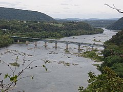 Sandy Hook Bridge over the Potomac River in 2015