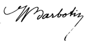 signature de William Barbotin