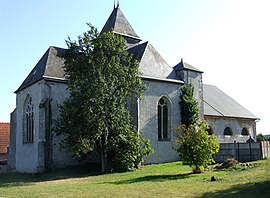 The church in Soulières