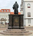 Philipp Melanchthon in the market square