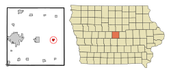 Location of Colo, Iowa