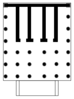 Speculative plan of the first temple