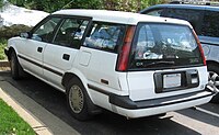 Rear view of Corolla All-Trac DX wagon (US)