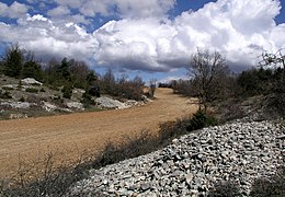 Vallée sèche de Paraloup à Montsalier.