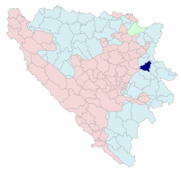 Vlasenica – Mappa