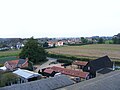 An aerial view of Wangford from the South East side of the village