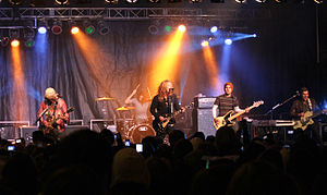 We the Kings performing at "New Year's Eve in Hershey" in 2011