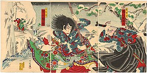 Scène de kabuki