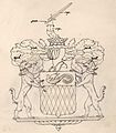 Draft coat of arms of Radkovich familt from the General Armorial (1917)[110]: XXI:9 